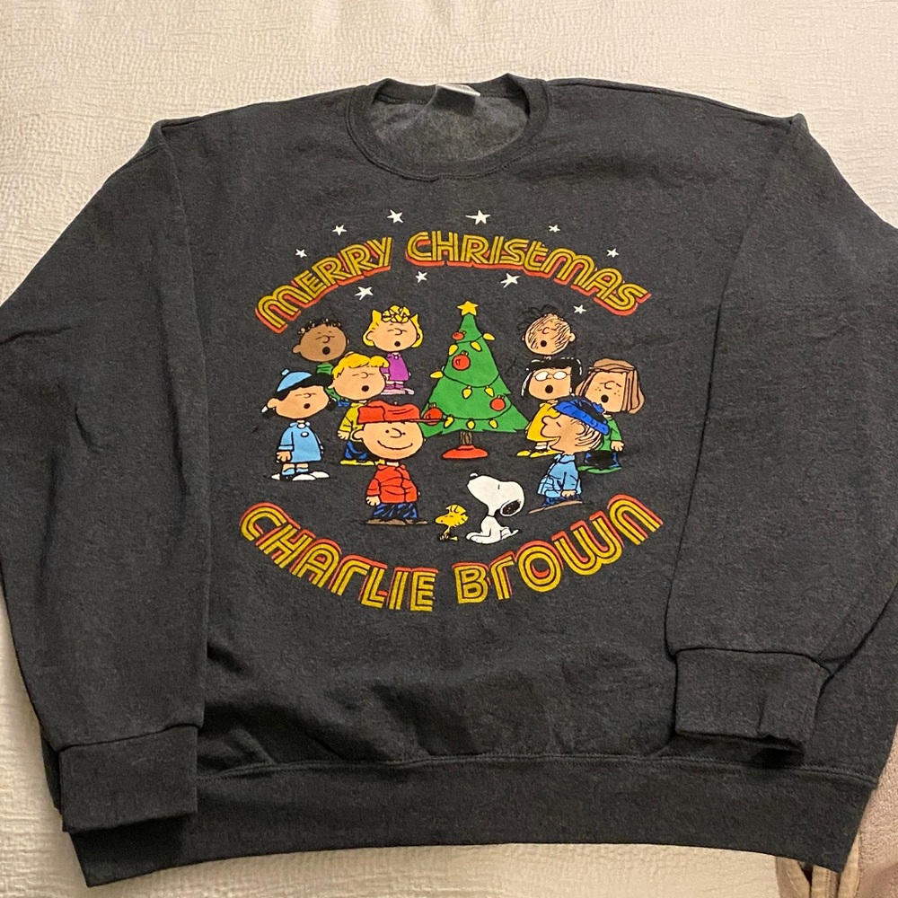 Peanuts Gray Sweatshirt